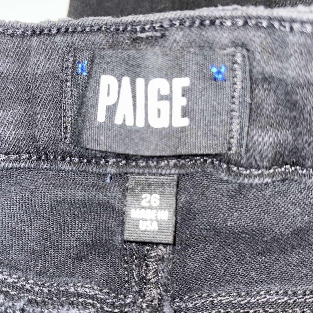 PAIGE jeans Verdugo ankle skinny mid rise stretchy ultra skinny to ankle Size 26 - Picture 7 of 10